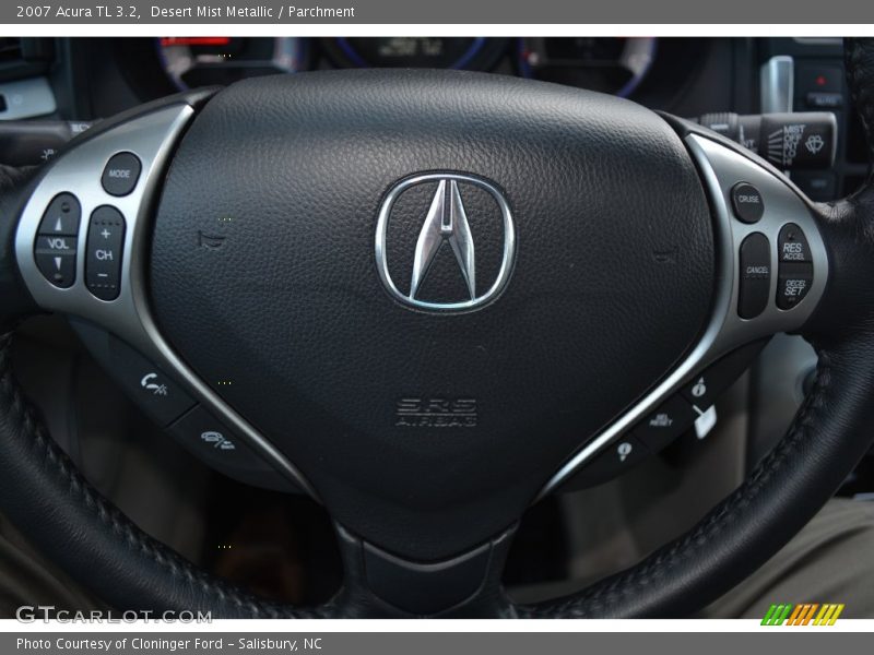 Desert Mist Metallic / Parchment 2007 Acura TL 3.2
