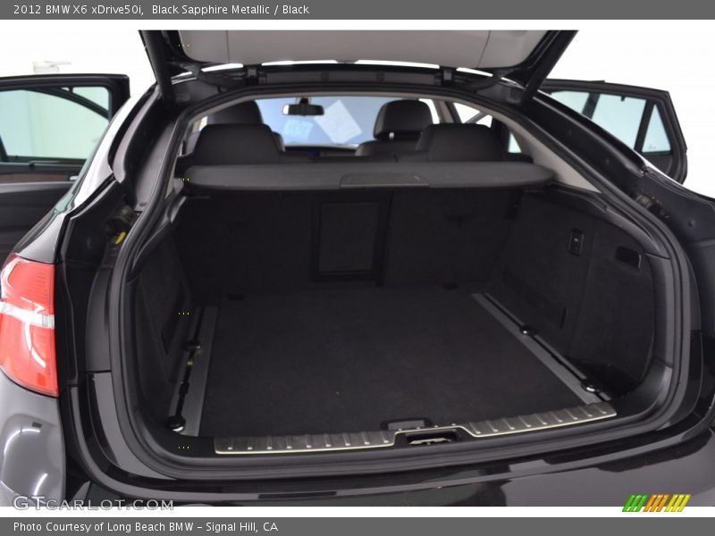 Black Sapphire Metallic / Black 2012 BMW X6 xDrive50i