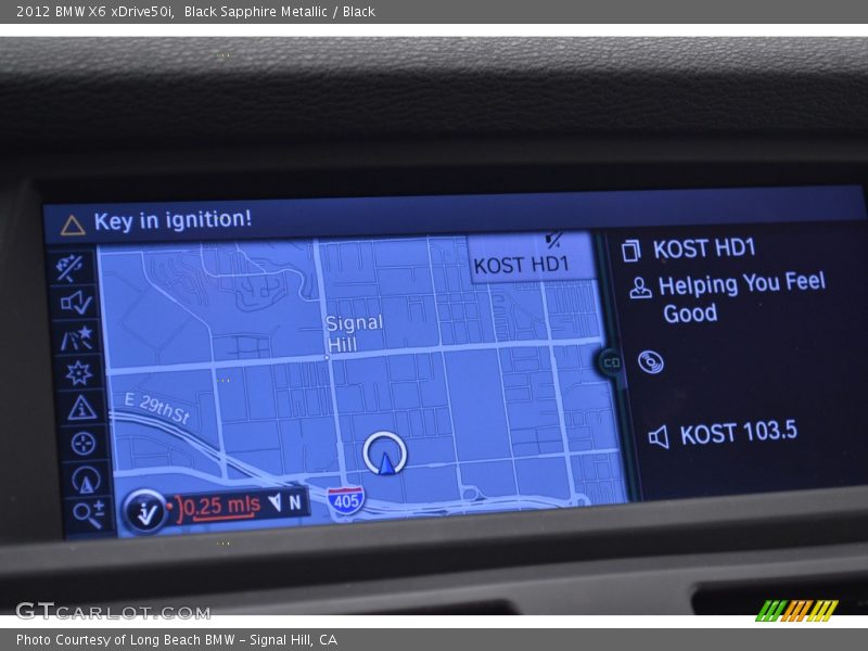 Black Sapphire Metallic / Black 2012 BMW X6 xDrive50i