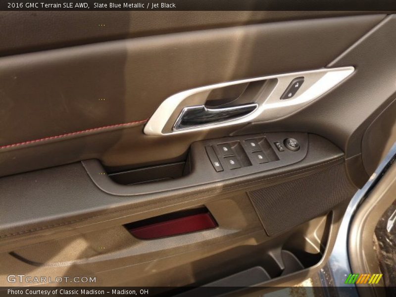 Slate Blue Metallic / Jet Black 2016 GMC Terrain SLE AWD