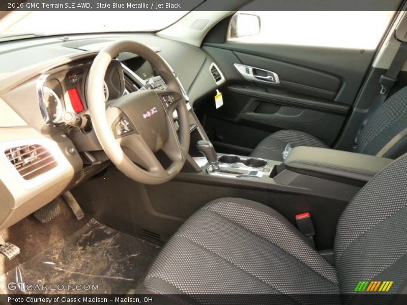 Slate Blue Metallic / Jet Black 2016 GMC Terrain SLE AWD