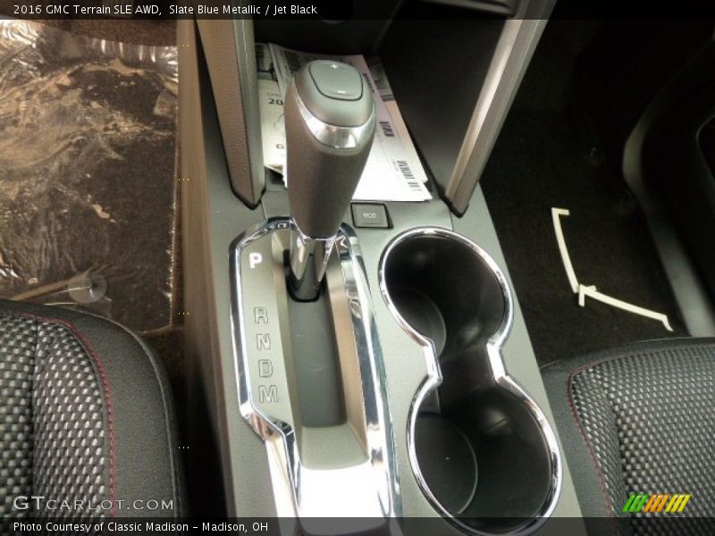Slate Blue Metallic / Jet Black 2016 GMC Terrain SLE AWD