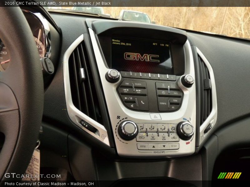 Slate Blue Metallic / Jet Black 2016 GMC Terrain SLE AWD
