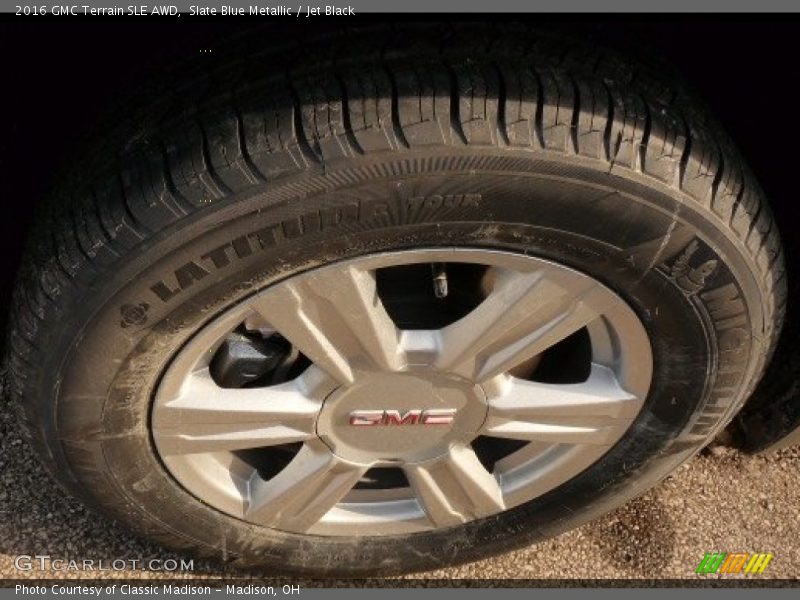Slate Blue Metallic / Jet Black 2016 GMC Terrain SLE AWD