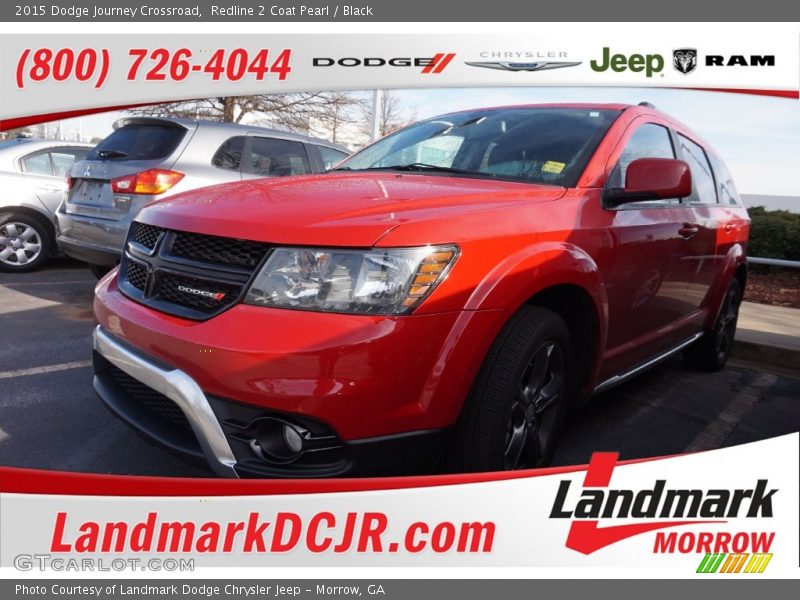 Redline 2 Coat Pearl / Black 2015 Dodge Journey Crossroad