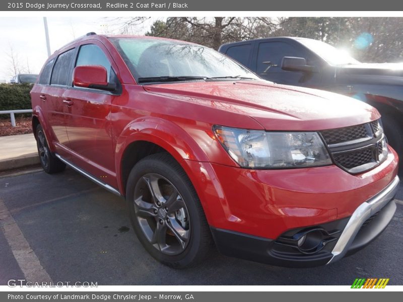 Redline 2 Coat Pearl / Black 2015 Dodge Journey Crossroad