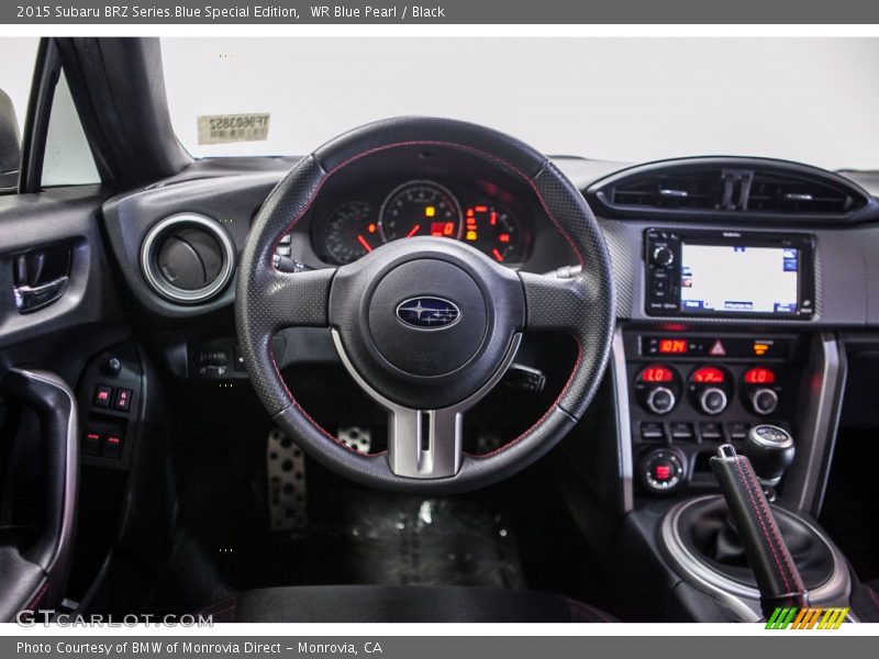 Dashboard of 2015 BRZ Series.Blue Special Edition