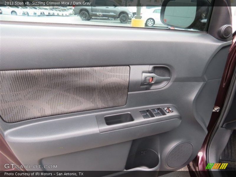Sizzling Crimson Mica / Dark Gray 2013 Scion xB