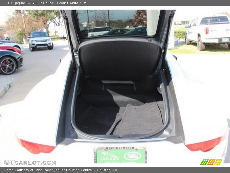 Polaris White / Jet 2016 Jaguar F-TYPE R Coupe