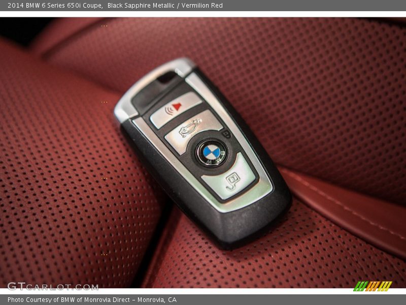 Keys of 2014 6 Series 650i Coupe