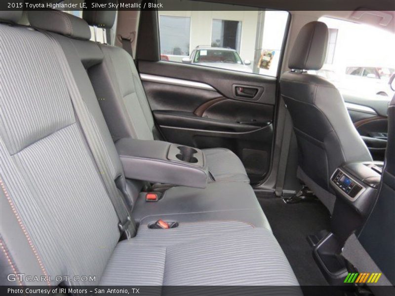 Silver Sky Metallic / Black 2015 Toyota Highlander LE