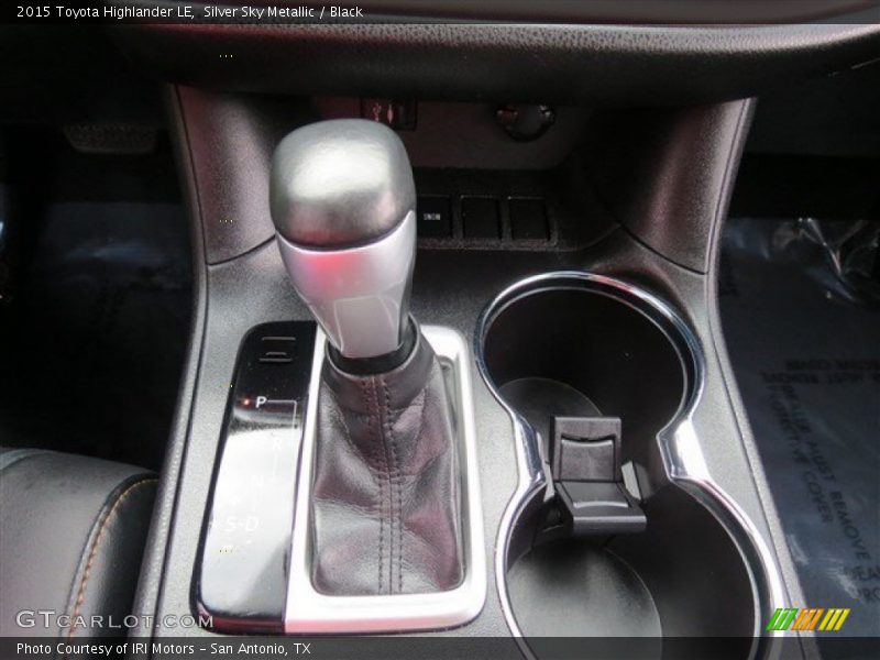 Silver Sky Metallic / Black 2015 Toyota Highlander LE