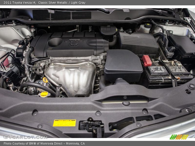 Classic Silver Metallic / Light Gray 2011 Toyota Venza I4