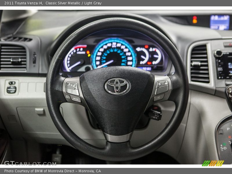 Classic Silver Metallic / Light Gray 2011 Toyota Venza I4