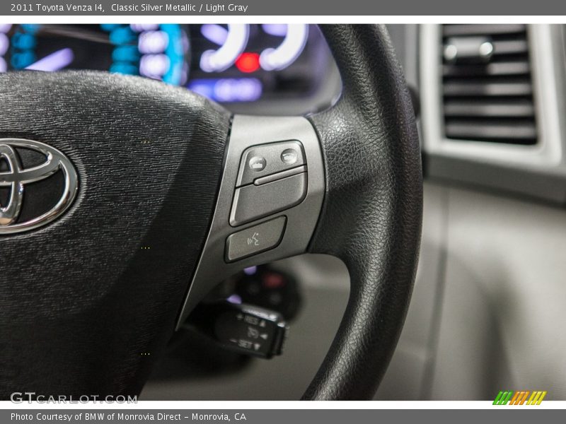 Classic Silver Metallic / Light Gray 2011 Toyota Venza I4