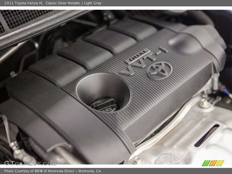 Classic Silver Metallic / Light Gray 2011 Toyota Venza I4