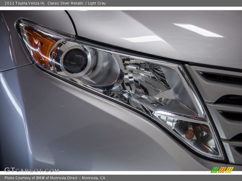 Classic Silver Metallic / Light Gray 2011 Toyota Venza I4