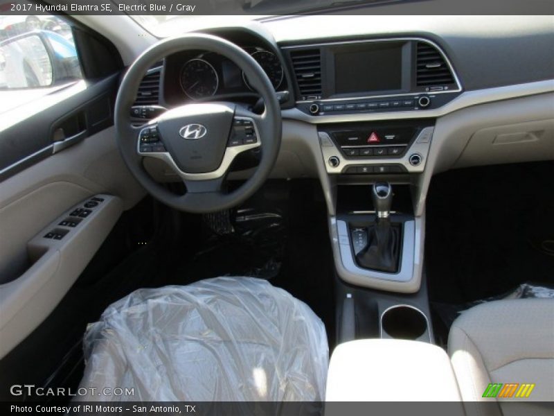 Electric Blue / Gray 2017 Hyundai Elantra SE