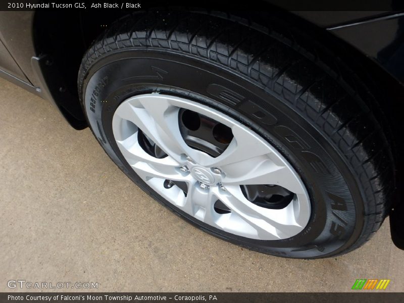 Ash Black / Black 2010 Hyundai Tucson GLS