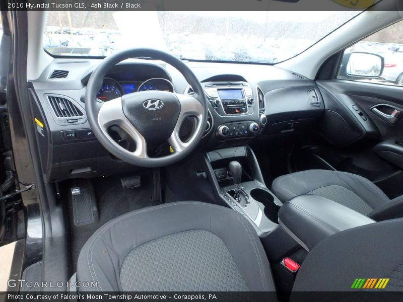 Ash Black / Black 2010 Hyundai Tucson GLS
