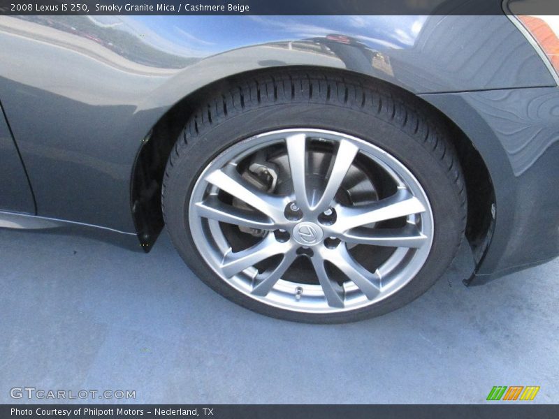 Smoky Granite Mica / Cashmere Beige 2008 Lexus IS 250