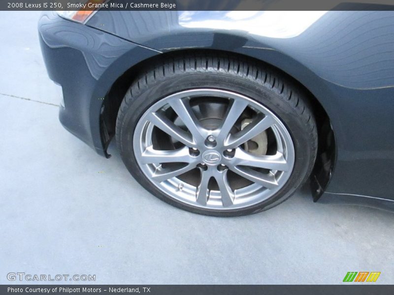 Smoky Granite Mica / Cashmere Beige 2008 Lexus IS 250