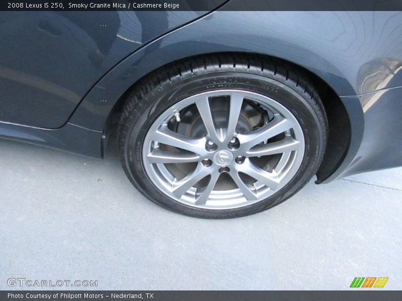 Smoky Granite Mica / Cashmere Beige 2008 Lexus IS 250