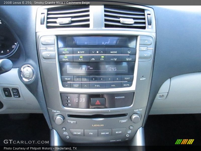 Smoky Granite Mica / Cashmere Beige 2008 Lexus IS 250