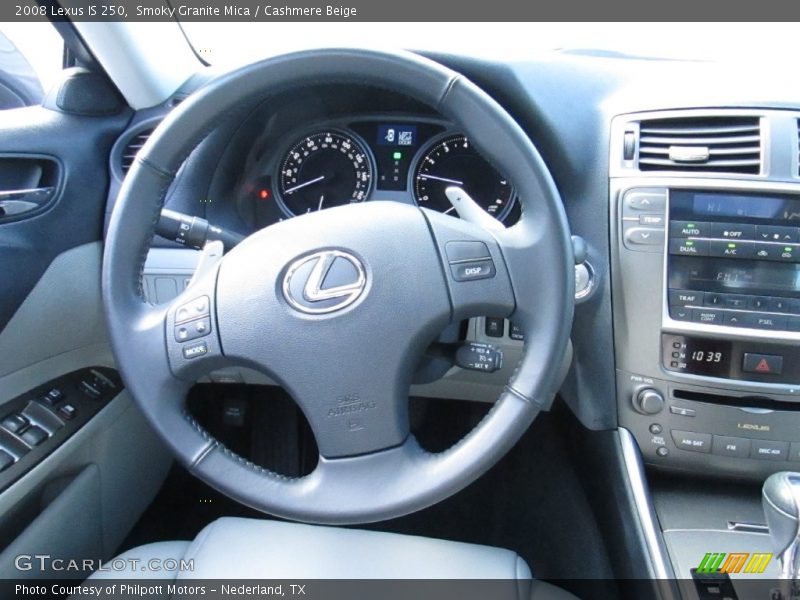 Smoky Granite Mica / Cashmere Beige 2008 Lexus IS 250