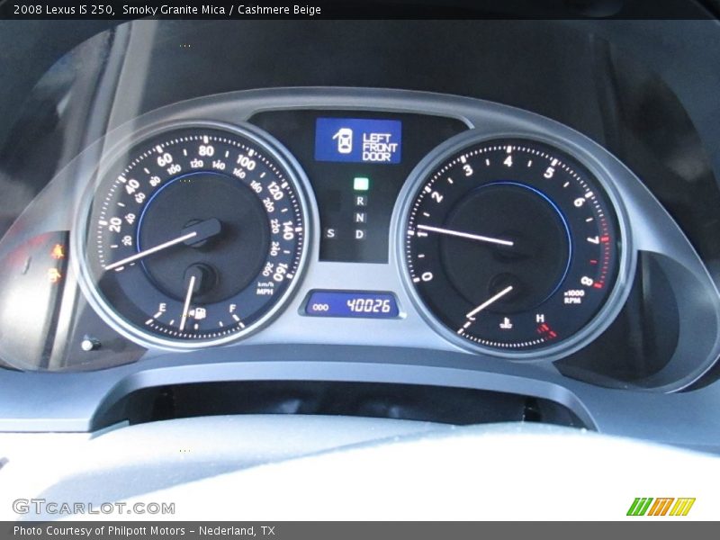 Smoky Granite Mica / Cashmere Beige 2008 Lexus IS 250