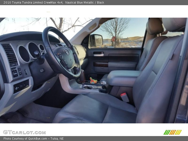 Nautical Blue Metallic / Black 2010 Toyota Tundra Limited CrewMax 4x4