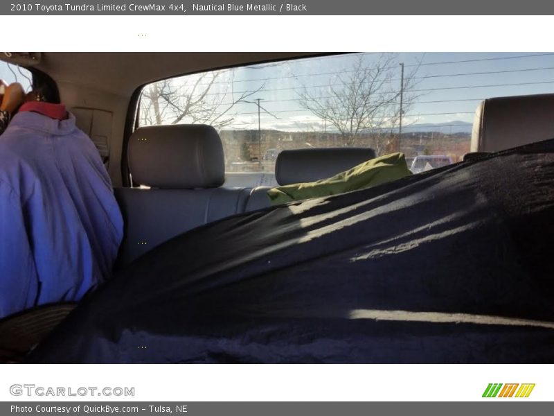 Nautical Blue Metallic / Black 2010 Toyota Tundra Limited CrewMax 4x4
