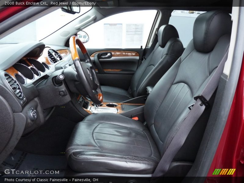 Red Jewel / Ebony/Ebony 2008 Buick Enclave CXL