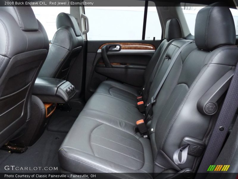 Red Jewel / Ebony/Ebony 2008 Buick Enclave CXL