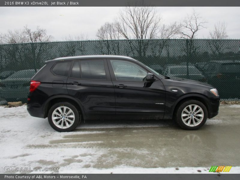 Jet Black / Black 2016 BMW X3 xDrive28i