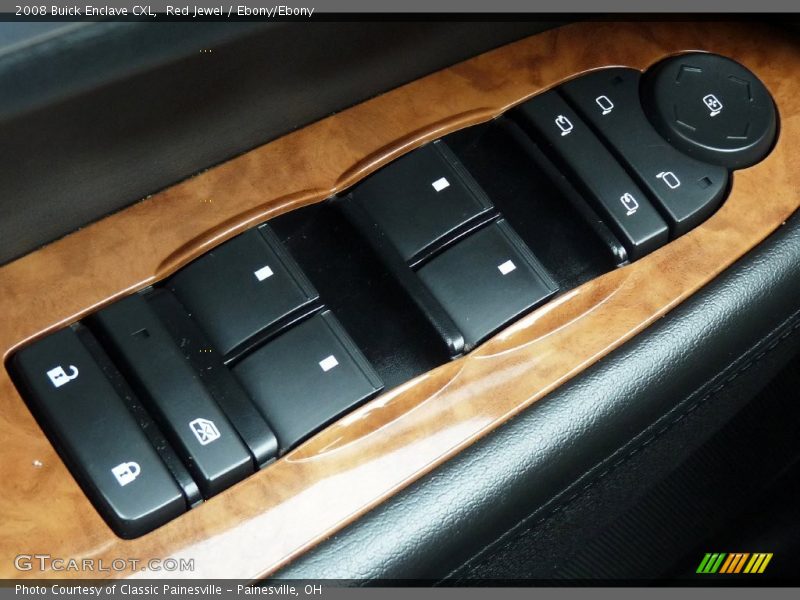 Red Jewel / Ebony/Ebony 2008 Buick Enclave CXL