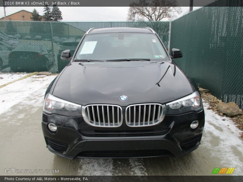Jet Black / Black 2016 BMW X3 xDrive28i
