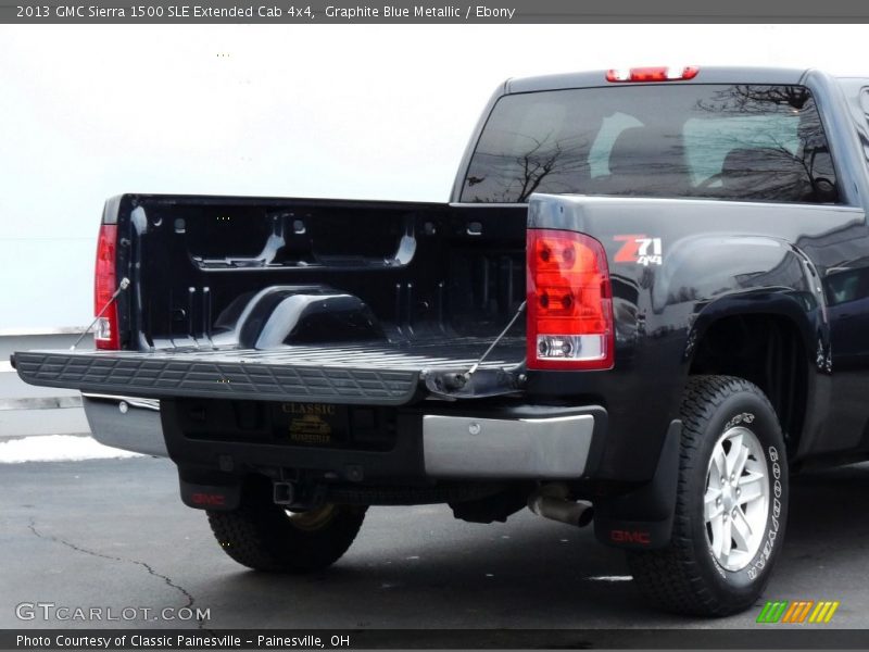 Graphite Blue Metallic / Ebony 2013 GMC Sierra 1500 SLE Extended Cab 4x4