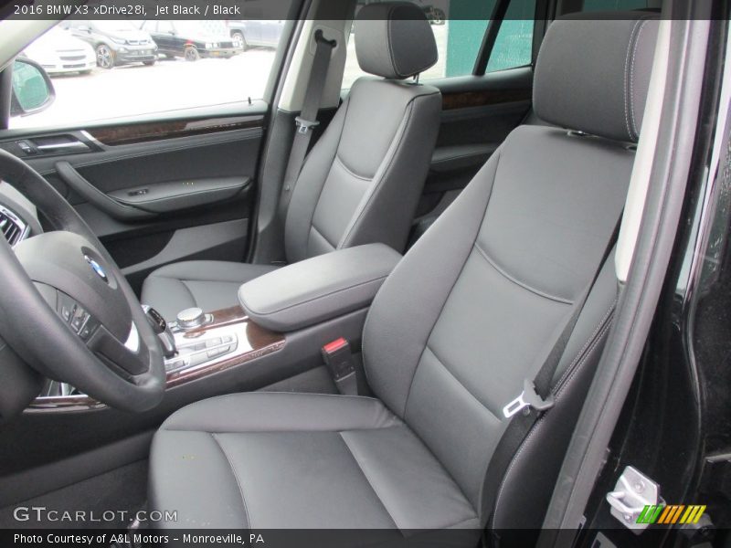 Jet Black / Black 2016 BMW X3 xDrive28i