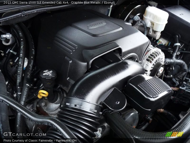 Graphite Blue Metallic / Ebony 2013 GMC Sierra 1500 SLE Extended Cab 4x4