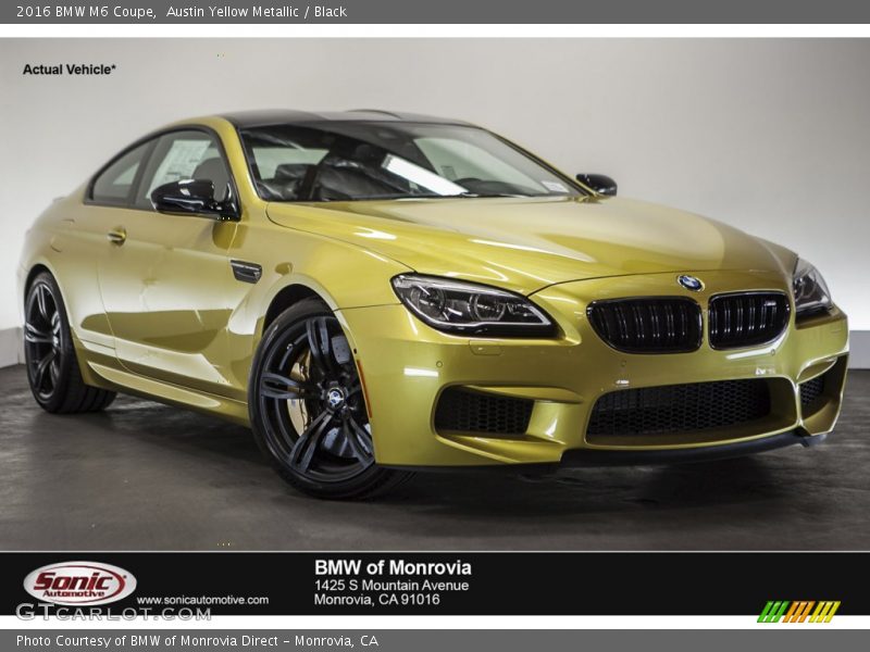 Front 3/4 View of 2016 M6 Coupe