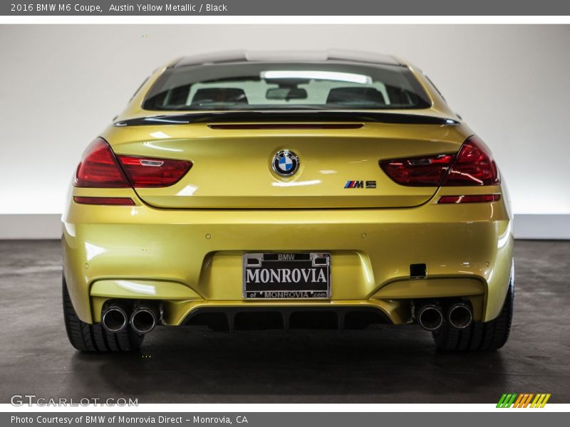  2016 M6 Coupe Austin Yellow Metallic