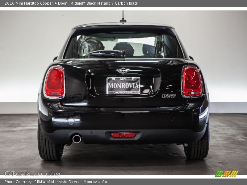 Midnight Black Metallic / Carbon Black 2016 Mini Hardtop Cooper 4 Door