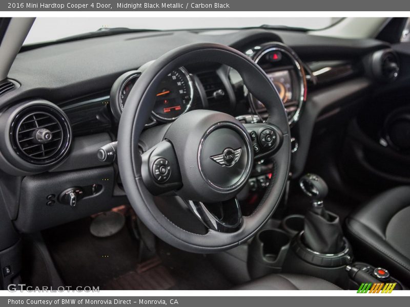 Midnight Black Metallic / Carbon Black 2016 Mini Hardtop Cooper 4 Door