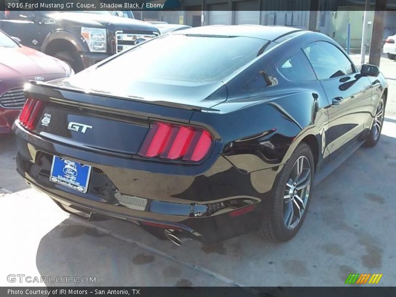 Shadow Black / Ebony 2016 Ford Mustang GT Coupe