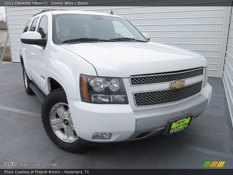 Summit White / Ebony 2011 Chevrolet Tahoe LT