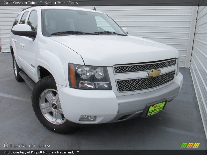 Summit White / Ebony 2011 Chevrolet Tahoe LT