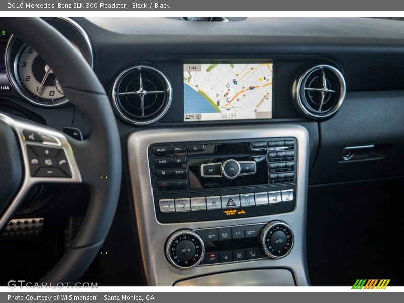 Black / Black 2016 Mercedes-Benz SLK 300 Roadster