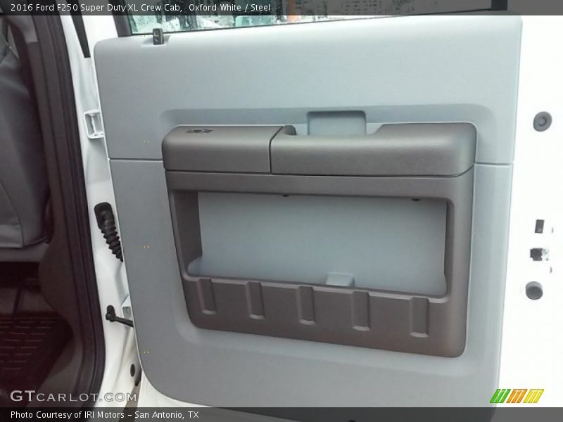 Oxford White / Steel 2016 Ford F250 Super Duty XL Crew Cab