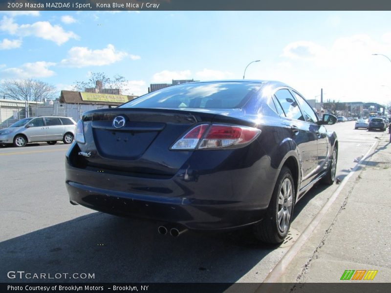 Kona Blue Mica / Gray 2009 Mazda MAZDA6 i Sport